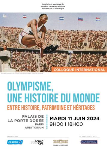 Colloque « Olympisme, une histoire du monde. Entre histoire, patrimoine et héritages ». 
En présence de Tommie Smith par Yvan Gastaut et Stéphane Mourlane