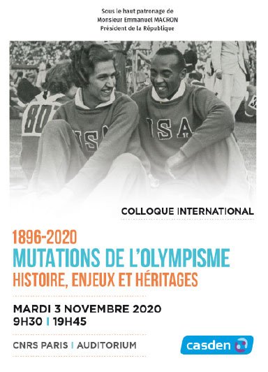 Couverture Mutations de l’olympisme. 