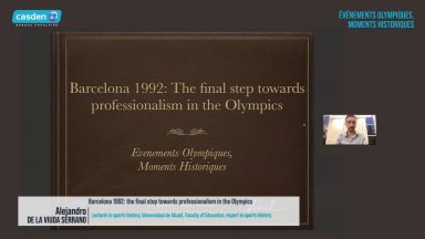 Barcelona 1992: the final step towards professionalism in the Olympics