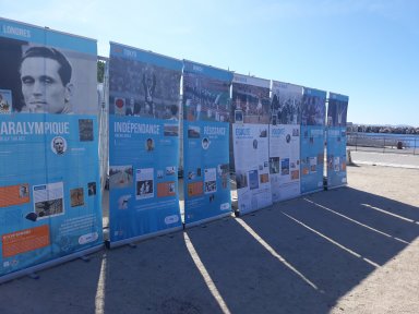 Exposition Histoire, sport et citoyenneté. Des Jeux Olympiques d’Athènes 1896 aux JOP Paris 2024 - Marseille dans les mairies de secteur jusqu'en juin 2024. 