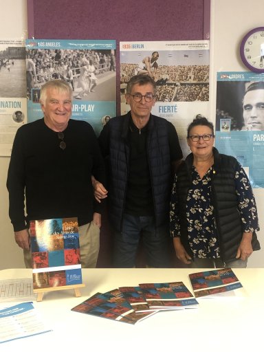 Exposition Histoire, sport et citoyenneté. Des Jeux Olympiques d’Athènes 1896 aux JOP Paris 2024 - Photo crédit : CSC de Sainte-Foy-la-Grande