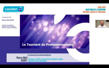 Le tournant du professionnalisme par Pierre-Olaf Schut