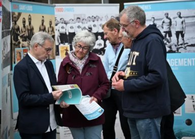 Exposition Histoire, sport et citoyenneté. Des Jeux Olympiques d’Athènes 1896 aux JOP Paris 2024 - Varennes-Vauzelles