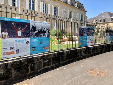 Exposition Histoire, sport et citoyenneté. Des Jeux Olympiques d’Athènes 1896 aux JOP Paris 2024 - Vidéo réalisée par Natixis