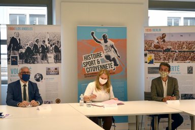 Convention de partenariat entre le ministère chargé de la Ville, la CASDEN Banque Populaire, porteur du programme, et le Groupe de recherche Achac, concepteur