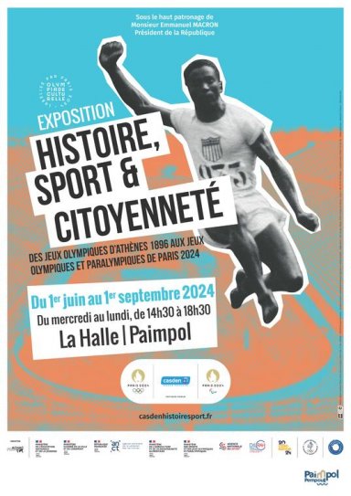 Exposition Histoire, sport et citoyenneté. Des Jeux Olympiques d’Athènes 1896 aux JOP Paris 2024 