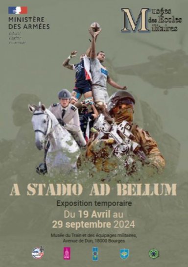 « A stadio ad bellum », Musée du train et des équipages militaires de Bourges