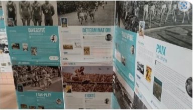 Exposition Histoire, sport et citoyenneté. Des Jeux Olympiques d’Athènes 1896 aux JOP Paris 2024 