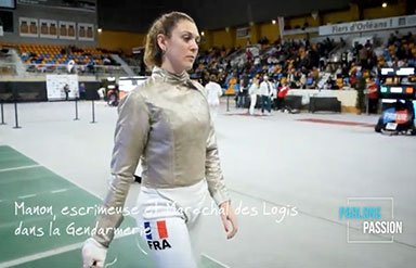 Parlons Passion 2020 I Manon Brunet, escrimeuse et Maréchal des Logis dans la Gendarmerie