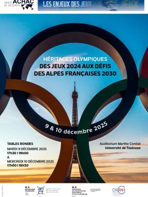 HÉRITAGES OLYMPIQUES 
DES JEUX 2024 AUX DÉFIS 
DES ALPES FRANÇAISES 2030