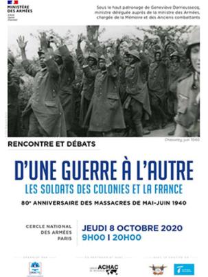 Programme D’une guerre à l’autre : les soldats des colonies et la France