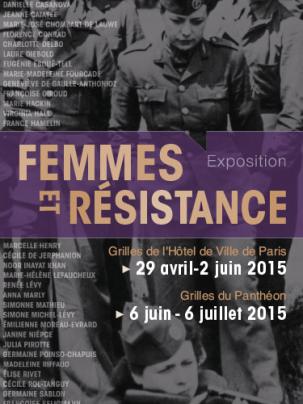 Affiche Femmes et Résistance