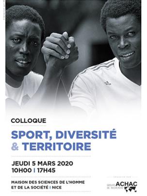 Affiche Sport, diversité & territoire - Nice