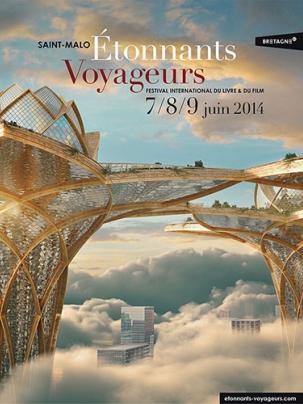 Affiche Festival Étonnants Voyageurs (Saint-Malo) 2014