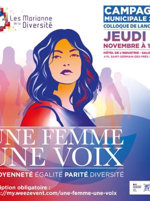 « Une femme. Une voix » : le colloque citoyen et féministe à l'Hôtel de l'Industrie (Paris 6e)
