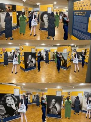 Vernissage &amp; exposition
« Portraits de France »