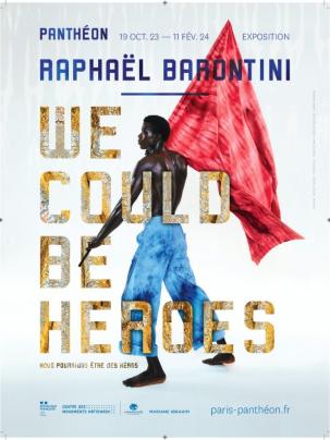 « We Could be Heroes », carte blanche à Raphaël Barontini