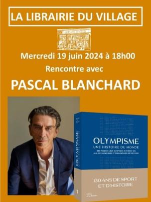 Pascal Blanchard à la Librairie du Village autour de l’olympisme
