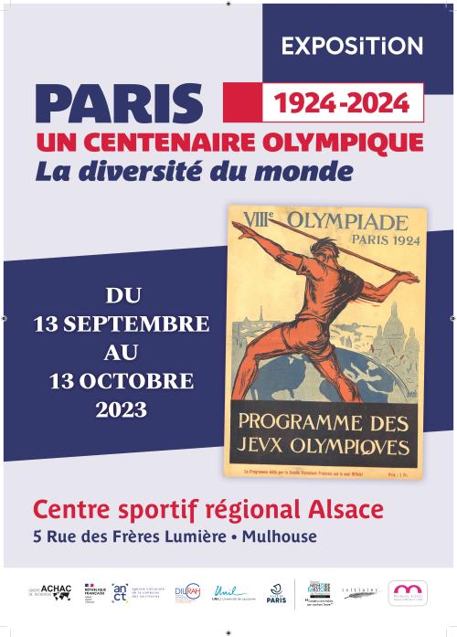 « Paris, un centenaire olympique. La diversité du monde » à Mulhouse  