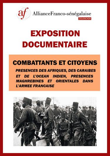 Affiche Combattants et citoyens : présences des Afriques, des Caraïbes et de l’océan Indien, présences maghrébines et orientales dans l’armée française