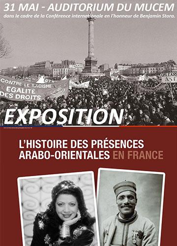 Affiche Exposition L’Histoire des présences arabo-orientales en France - Marseille