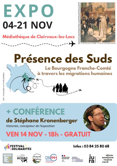 « Bourgogne Franche-Comté, présence des Suds » au Festival des solidarités  