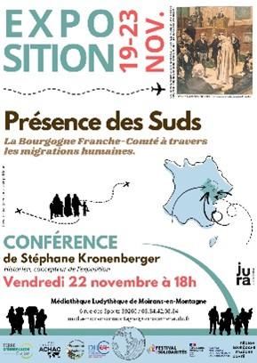 « Bourgogne Franche-Comté, présence des Suds »