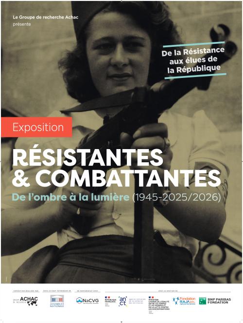 La Fondation RAJA-Danièle Marcovici accueille « Résistantes &amp; combattantes. De l’ombre à la lumière (1945-2025/2026) » 