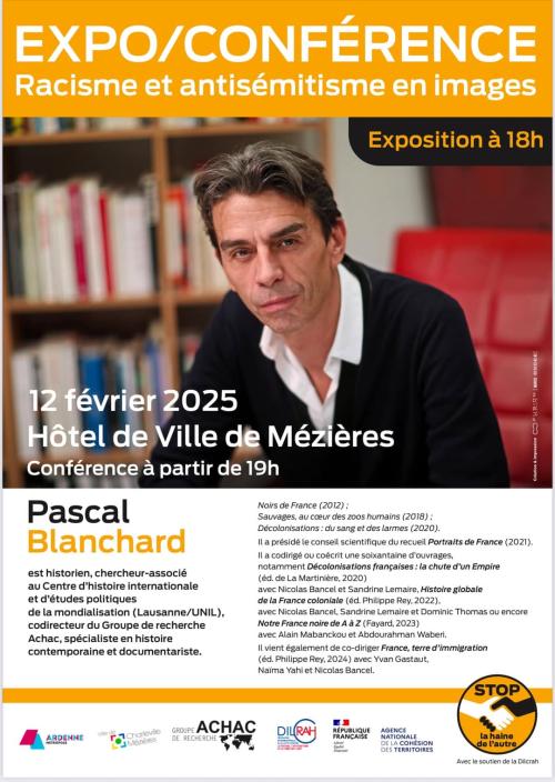 « Racisme & Antisémitisme en images » avec Pascal Blanchard