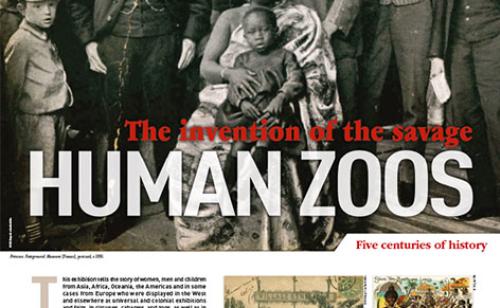 Human Zoos. The Invention of the Savage