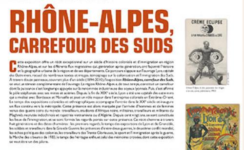 Rhône-Alpes, carrefour des Suds