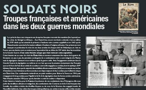 Soldats noirs. troupes françaises et américaines dans les deux guerres mondiales