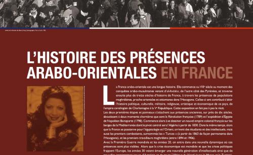 Histoire des présences arabo-orientales en France