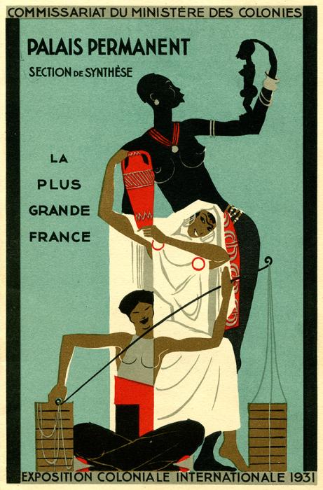 « La Plus Grande France » [Paris], brochure éditée par le ministère des Colonies pour l’Exposition colonisation internationale, 1931.
