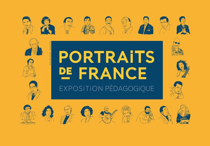 L’exposition itinérante « Portraits de France » par le Groupe de recherche Achac