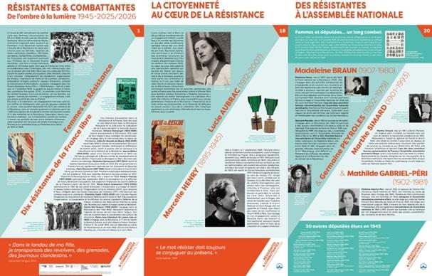 « Les femmes résistantes et combattantes mises à l’honneur à l’Assemblée nationale » par le Groupe de recherche Achac